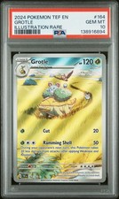 2024 POKEMON TEF EN-TEMPORAL FORCES ILLUSTRATION RARE #164 GROTLE PSA 10 on eBay