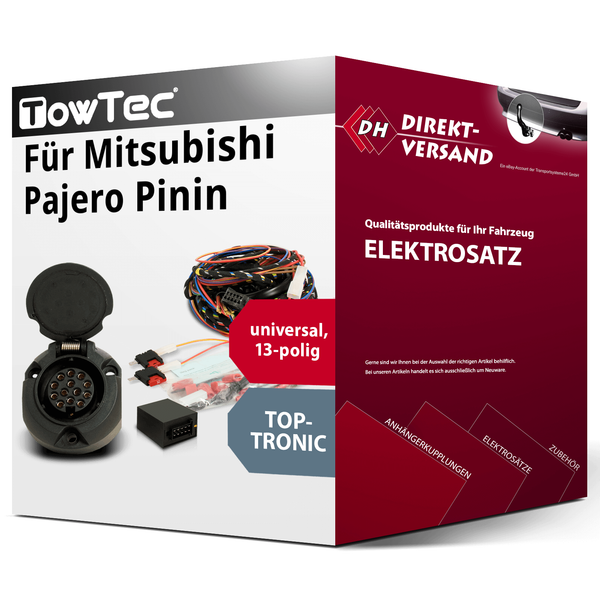 für Mitsubishi Pajero Pinin Typ H60/H70 Elektrosatz 13Polig Universell Neu-image
