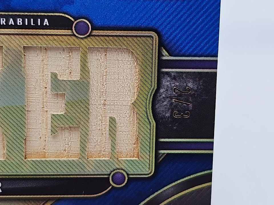 Larry Walker/3 Autógrafo Juego Usado Murciélago Reliquia 2024 Topps Triple Hilos Rockies Foto 2 de 4