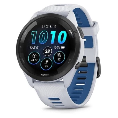 Garmin Forerunner 265 Music Running Smartwatch Heart Rate Monitor - Whitestone
