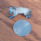ANTIQUE COLD PAINTED METAL SIAMESE CAT FIGURINE — photo 3