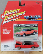 Johnny Lightning 1970 Mercury Cyclone Gt Muscle Cars Usa Diecast 164 Red