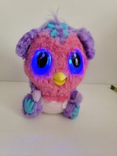 Hatchimals Interactive Owl Bird Pink And Purple Works
