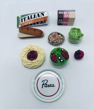 TYCO Kitchen Littles SPAGHETTI Plate Lot Italian Dinner Pasta Barbie Food