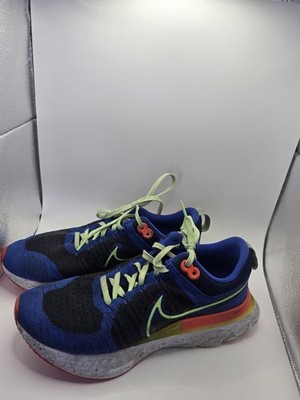 Size 10 - Nike React Infinity Run Flyknit 2 Volt Black