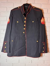 US Marine Corps Dress Blue Jacket, Crown Clothing ,