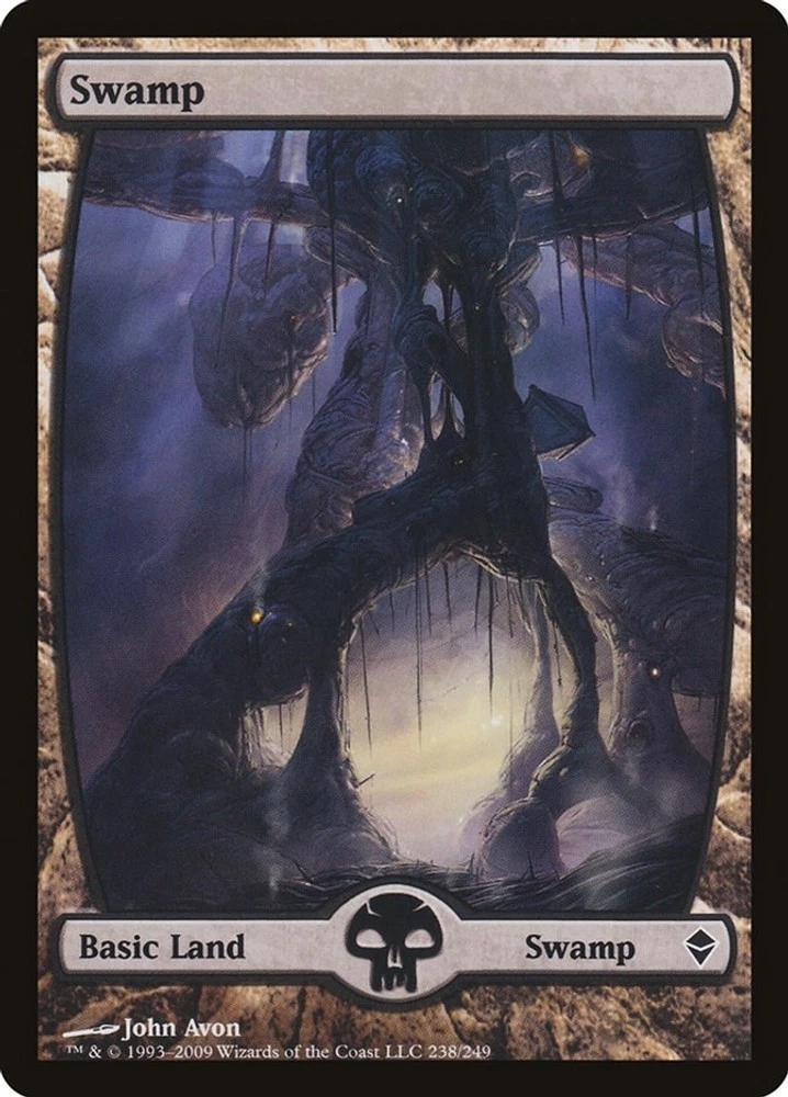 Land Magic: The Gathering Zendikar Full Art Individual Trading