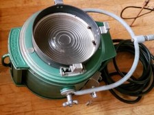 Antique Fresnel 2000W Movie Spot Light w/ Durable Industry Tripod Extra Blub