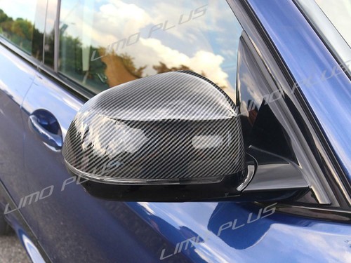 Replacement Carbon Fiber Mirror Cover for BMW X3 F25 LCI X4 F26 X5 F15 X6 F16 - Imagen 4 de 10
