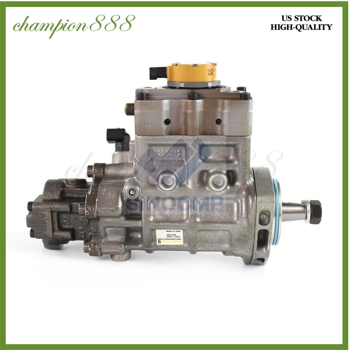 C6.4 Fuel Injection Pump 320-2512 326-4635 295-9126 For CAT 320D