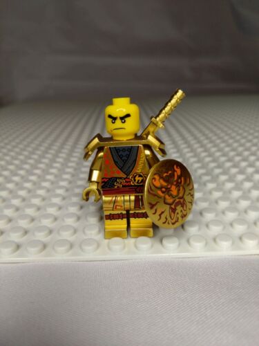 LEGO Ninjago Gold Mini-Figures x8 - Brand New - Gold Armour and Scabbards - Picture 6 of 11