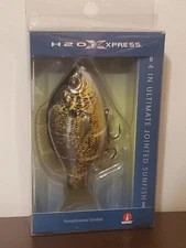 H2O Xpress VMC Lure 4" Ultimate Jointed Sunfish - Pumpkinseed Sunfish