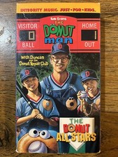 The Donut All Stars VHS The Donut Man Rob Evans Christian Just For Kids