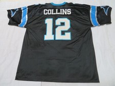 Vintage XXL 54-56 Men's Carolina Panthers KERRY COLLINS Home Jersey Screen Print