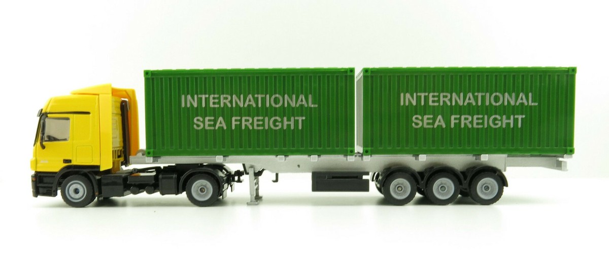 Siku 3921 Mercedes Benz Actros Truck with Container Trailer Scale