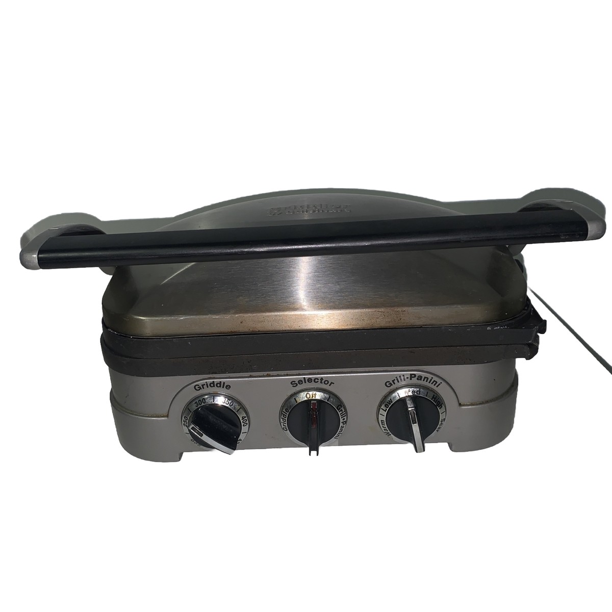Cuisinart GR-4 5-in-1 Fold Out Griddle Grill Griddler Panini Press
