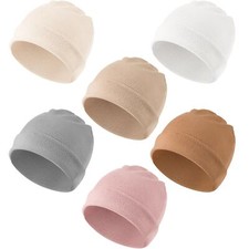 6 Pack Baby Beanie Hats for Unisex Toddler Beanies Baby Girl Boy Hat Warm Cap...