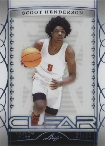 2023 Leaf Trinity Clear - Scoot Henderson #C-22