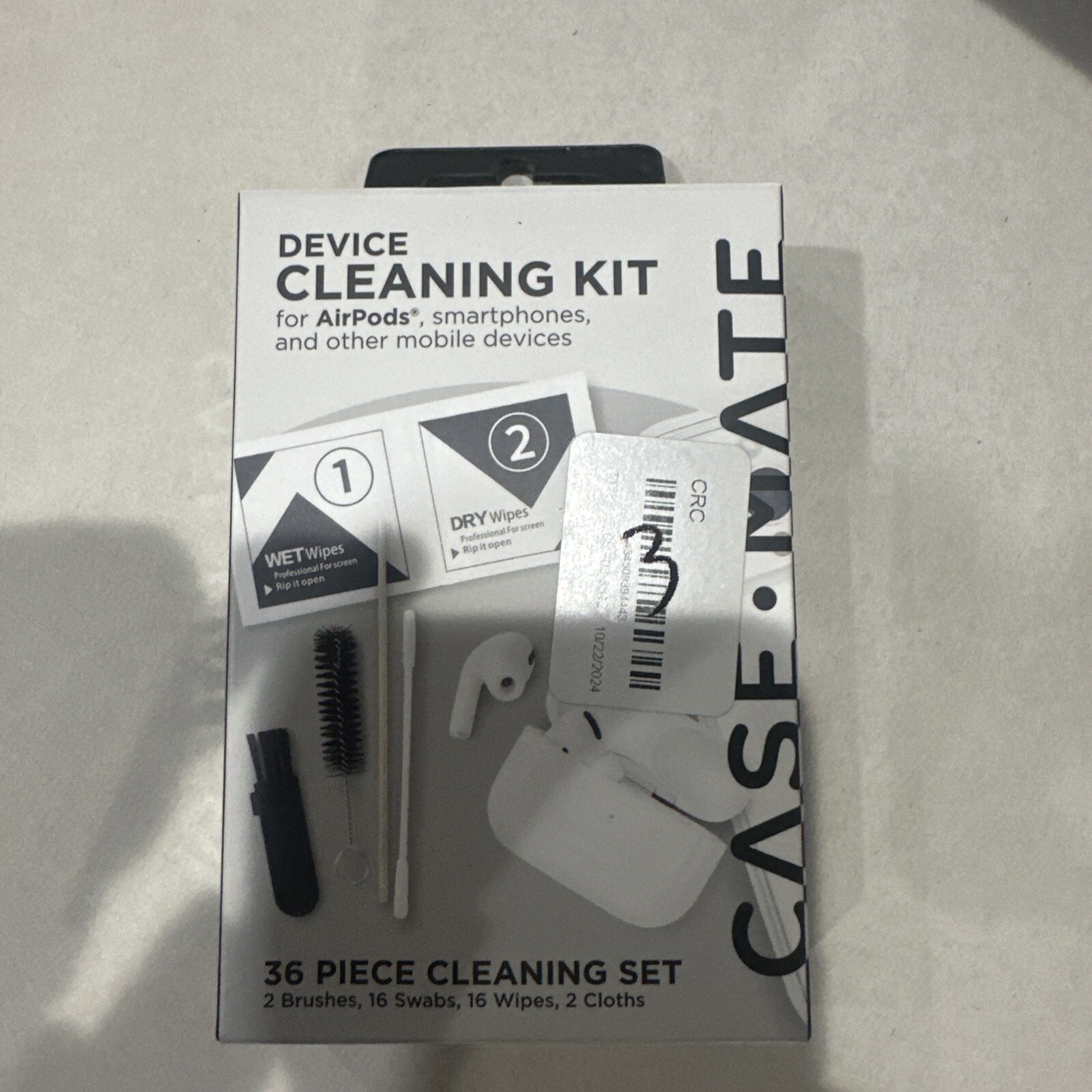 Case-Mate Device Cleaning Kit For Apple Air Pods/Smartphones/Mobile Devices