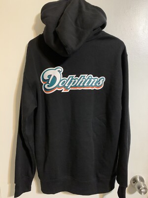 Retail 69.99 NEW Miami Dolphins Ultra Game NFL Hoodie Men s Sz Small Black