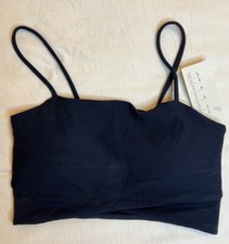 Women  s Light Support Ribbed Sports Bra All In Motion Dark Blue XS