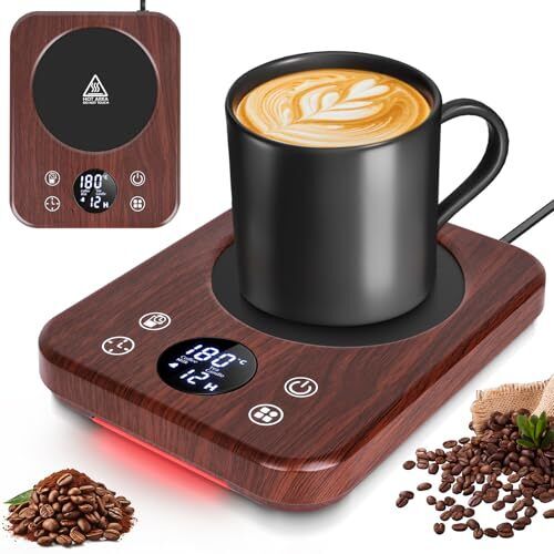 Coffee Mug Warmer, Smart Electric Heated Coffee Cup Warmer for Desk Candle - Picture 1 of 7