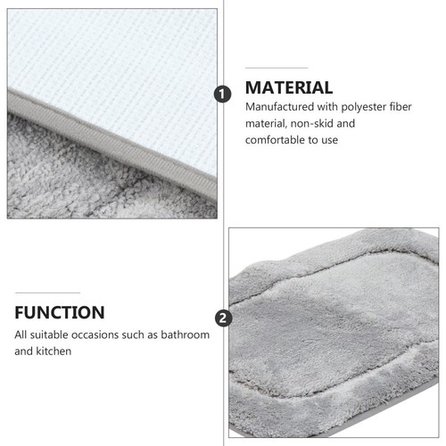 Rutschfeste Matte Baby Kind Wasserabsorbierende Bodenmatte Fußmatte - Bild 12 von 12
