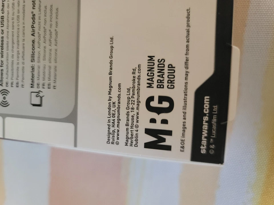 NIB Star Wars Darth Vader Airpods Silicon Case For Generation 1 & 2 Disney - Image 4 of 4