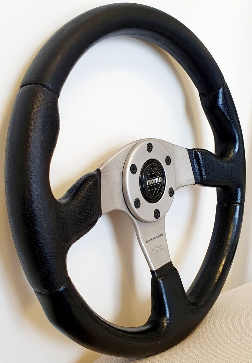 MOMO Champion F1 Martini Racing leather steering wheel 35cm