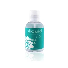 Sliquid Natural Intimate Lubricant - Sea w Carrageenan 4.2oz - Water-Based Lube
