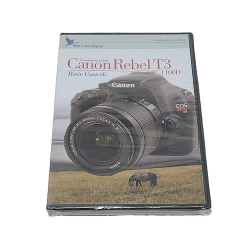 Blue Crane Digital Introduction to the Canon EOS T3i (600D) -Basic Controls DVD
