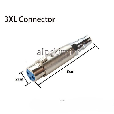 Sex Machine Adapter Vac-u-Lock Attachments Quick Plug Turn 3XLR Connector Head