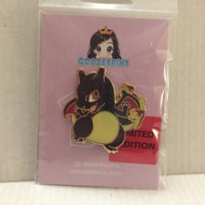 New Goozeepins Pokemon Chibi Fire Lizard Wondercon Limited Edition Pin