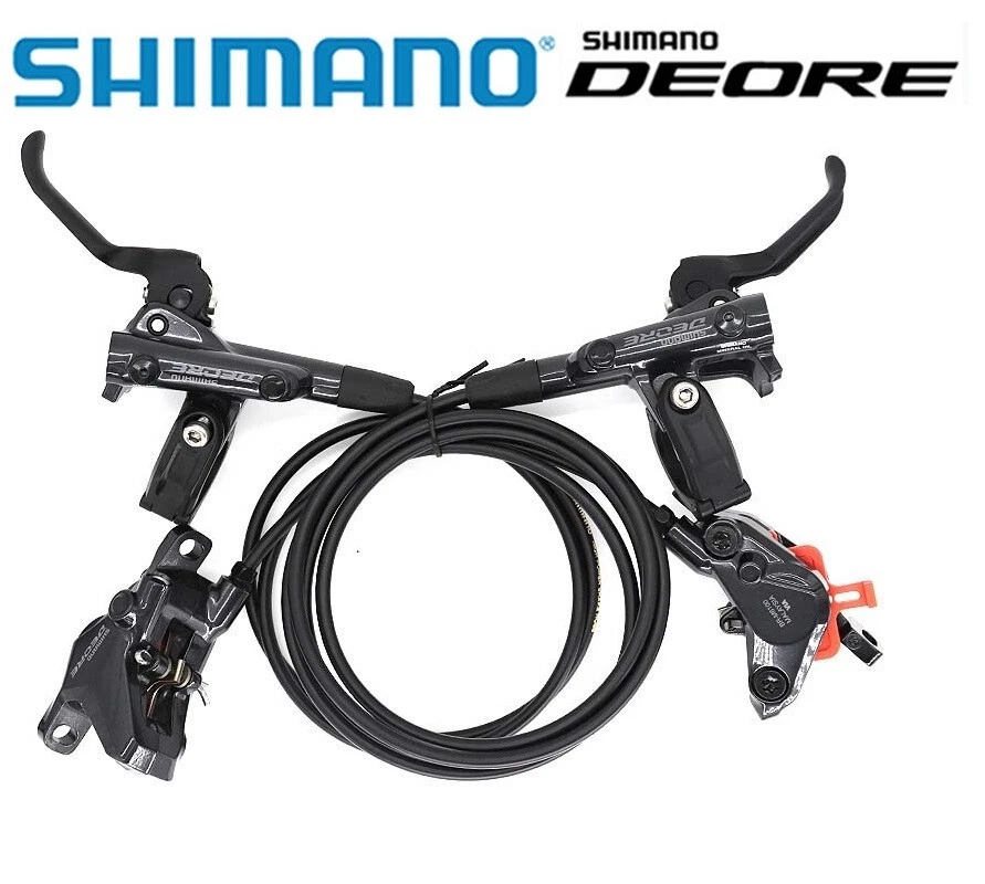 SHIMANO Deore M6100 MTB Hydraulic Disc Brake Set Front Rear 2xRT56
