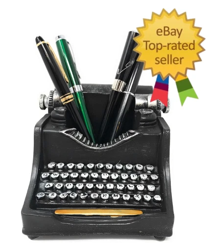 Retro/Shabby Chic/Vintage Typewriter Pencil Holder for Desk/Desk Organizer for W
