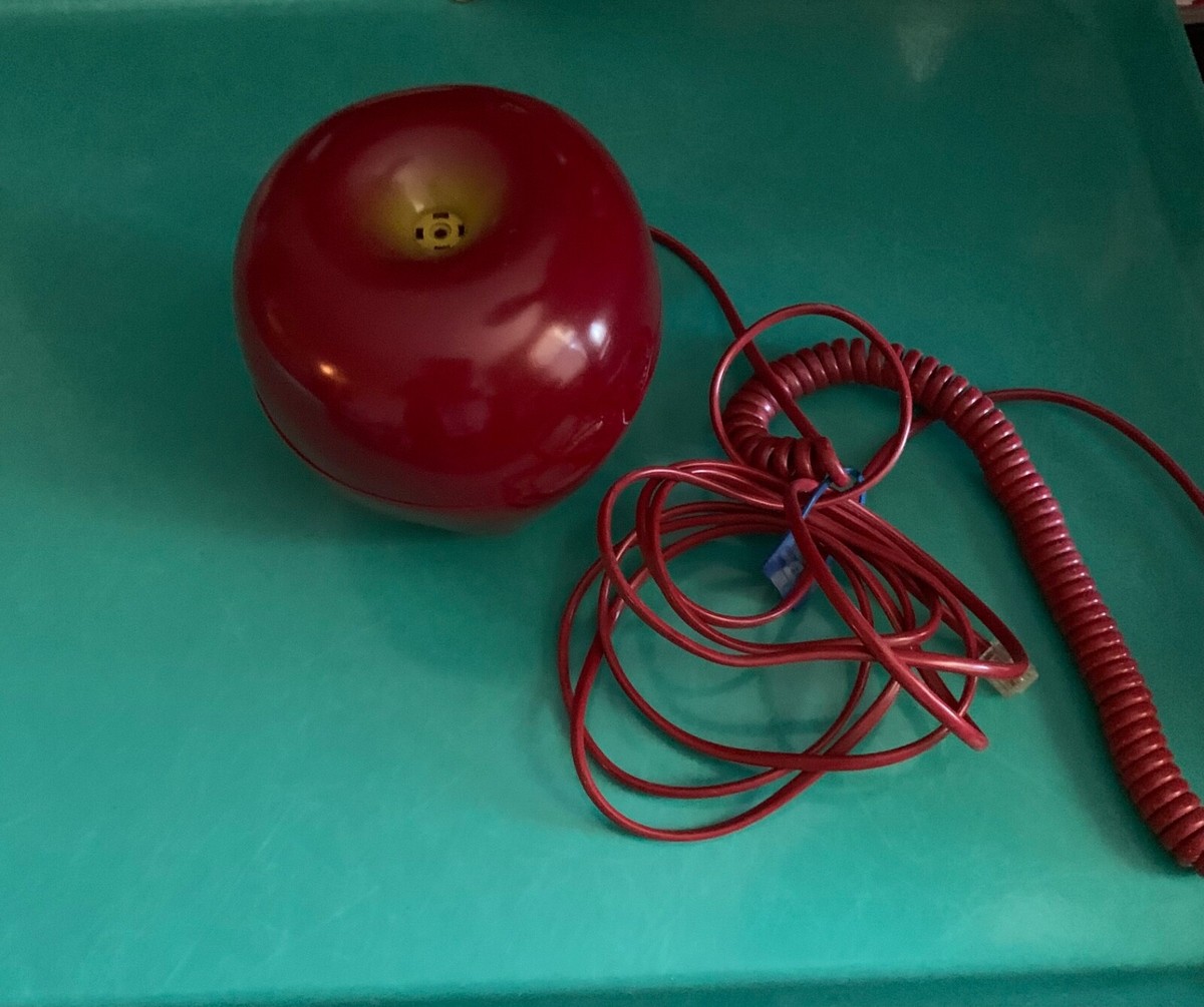 Super cool 80s “Apple Phone”Telephone Corded Landline Free Ship No