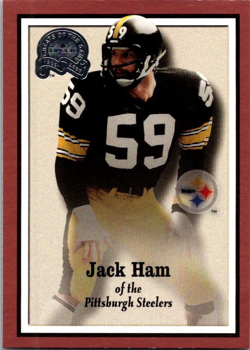 2000 Fleer Greats of the Game #45 Jack Ham