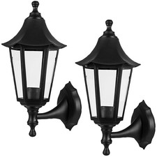 Image of Traditional Outdoor Garden Wall Light Lantern Coach Lighting Vintage IP44 Lamp