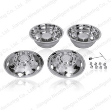 4pcs New 19.5 Wheel Simulator 10 Lug Over-the-lug For 2005-2025 Ford F450f550