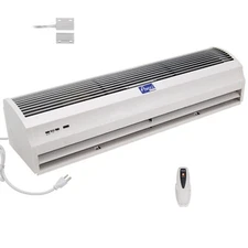 Awoco Slimline 2 Speeds Indoor Air Curtain with Remote Control & Magnetic Switch