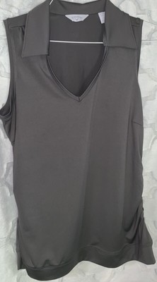 women's sleeveless golf shirts