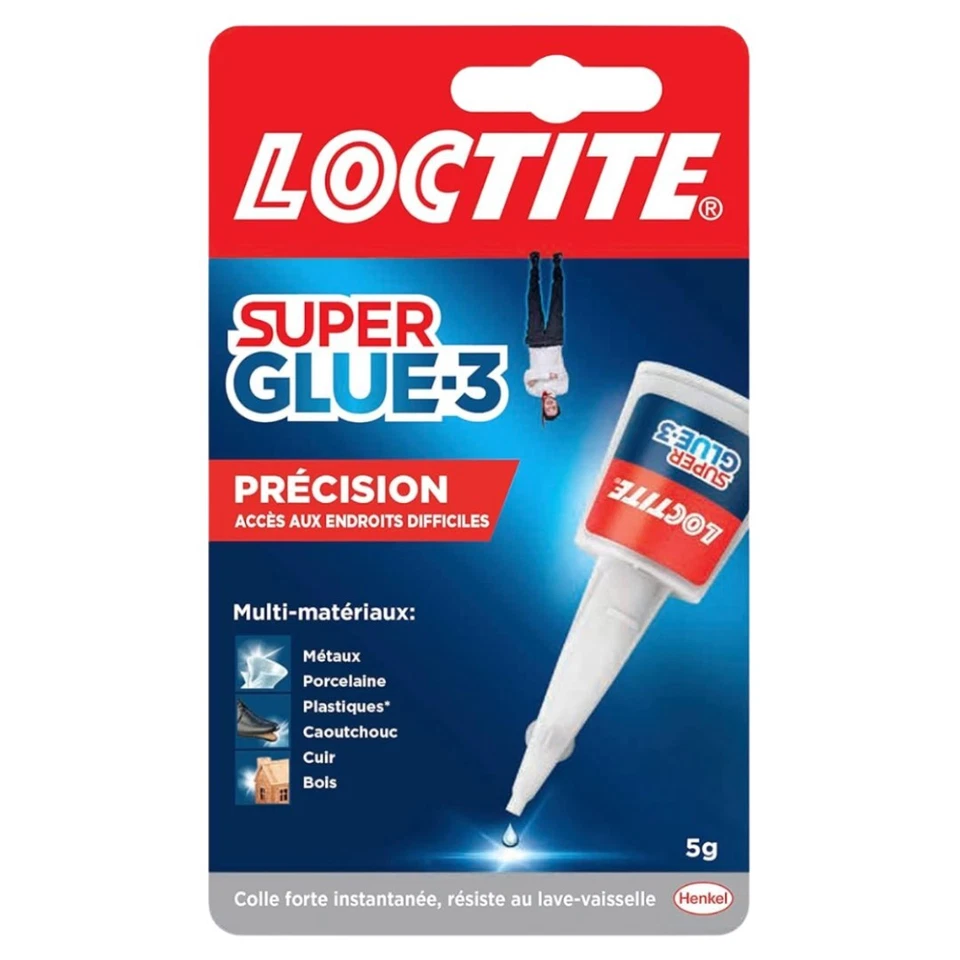 Sekundenkleber Präzision Loctite Starker Kleber Alleskleber schnell Glue 2 x 5g - Bild 2 von 3