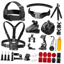  Outdoor Sports Action Camera Accessories Kit 42 in 1 for EK7000/ EK7000 42pcs