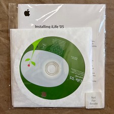 Apple iLife '05 5.0 2005 NFR Software CD, 2Z691-5171-A NEW