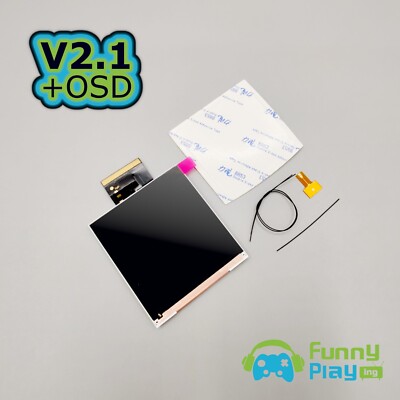 FunnyPlaying Retro Pixel V2.1 OSD GBC Q5 IPS LCD Kit GameBoy Color - Backlight