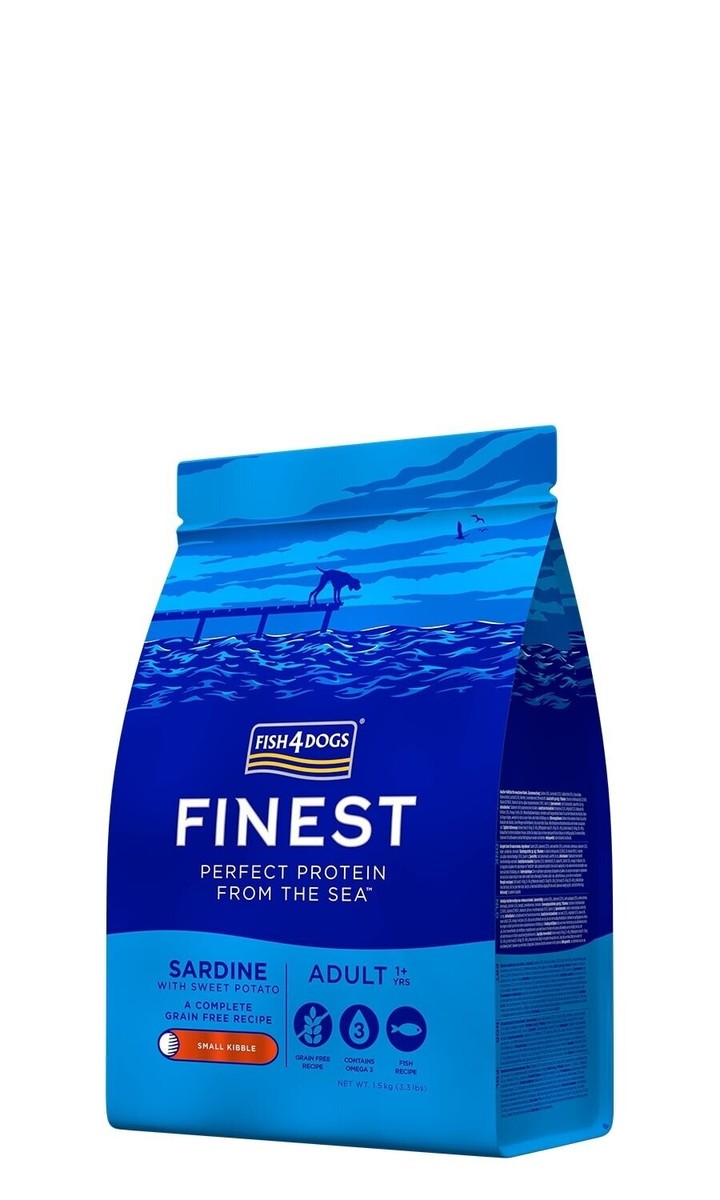 ★ FISH4DOGS サーディン小粒★15kg!！ ☆ FISH4DOGS サーディン小粒☆15kg!（フィッシュ4