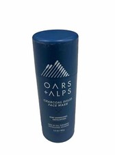 Oars  Alps Charcoal Solid Face Wash, Dirt Dissolving Exfoliating, 1.2 Oz