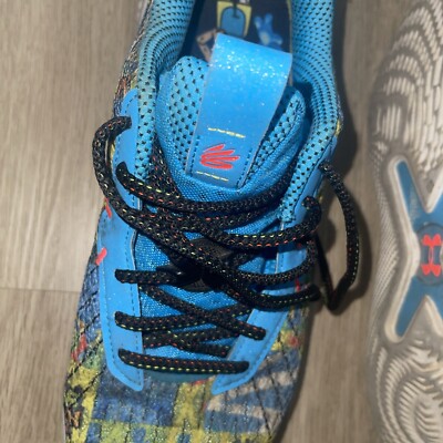 Under Armour Curry Flow 10 Sour Patch Kids Shoes 3025622-300 Mens