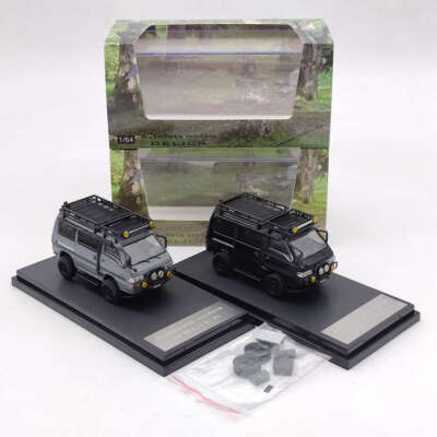 Autobots Models 1/64 Delica Van Diecast Spielzeug Auto Miniatur Hobby Geschenk