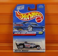 Hot Wheels - 1999 - Super Comp Dragster - Blue Card Collector #1041 *** Longcard